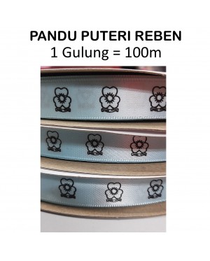 PPPM Pandu Puteri Flower Ribbon Scarf  Skaf Reben Bunga Pandu Puteri Malaysia 