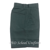 Phd School Uniform Short Pants-OLIVE GREEN | Seluar Pendek Sekolah-HIJAU